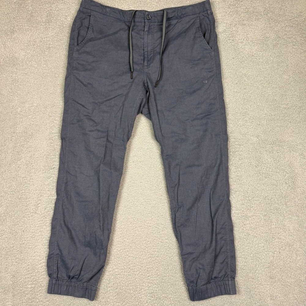 MACK WELDON Mens‎ Jogger Pants Drawstring Waist Joggers Blue Size Large